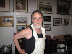 Hugh Loebner kitchen outfit
